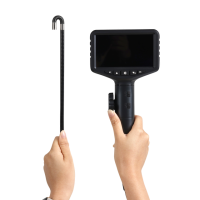 WDLUCKY промышленная камера-эндоскоп 5 "IPS экран HD1080P 4 6,3 8,5 мм Труба бороскоп для осмотра автомобиля IP68 водонепроницаемые светодиоды 3000 мАч