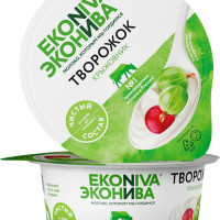 Творожок ЭкоНива крыжовник 5%, 125 г