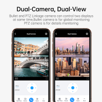 IP-камера Vstarcam уличная, 2 МП, 2K, два объектива, Wi-Fi