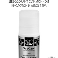 Мужской Защищающий и Контролирующий Шариковый Дезодорант с Лимонной Кислотой и Алоэ Вера