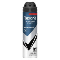 Rexona Антиперспирант-аэрозоль Men Невидимый на черной и белой одежде, 150 мл