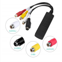 Easier CAP USB 2.0 to Video Adapter with Audio Capture Card