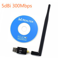 5DBi USB WiFi Adapter 802.11n 300Mbps Wireless Network card