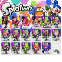 17 в 1 Splatoon 1 2 3 Splatoon3 NFC Mini Amiibo Card