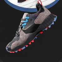 悍途戶外登山鞋春夏新款真皮透氣運動休閒鞋輕便防滑耐磨低幫男鞋