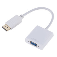 DisplayPort DP to VGA Adapter Cable Male to Female Converter