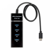 4 Port USB C HUB 3.0 Type-c Splitter High Speed Data Adapter