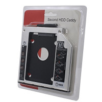 New 9.5MM/12.7MM aluminum alloy SECOND HDD CADDY SERIAL ATA