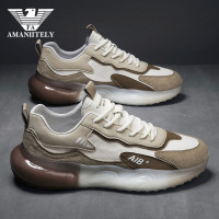 意大利輕奢男鞋秋季2023年新款增高夏季透氣休閒阿甘運動鞋子男款