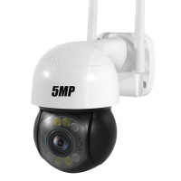 INQMEGA 8MP 4K HD PTZ IP камера для улицы, полноцветная, ночное видение, WiFi, охранное наблюдение, аудио, всепогодное приложение ICSEE