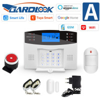 Охранная сигнализация GARDLOOK T2B для дома, с Wi-Fi, 433 МГц, GSM