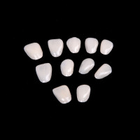 50 шт. = 1 пакет, стоматологические ультратонкие отбеливающие виниры из смолы, медицинские ультратонкие фарфоровые для передних зубов для зубов