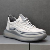 新款撤櫃尾貨斷碼清倉男鞋頭層牛皮運動休閒鞋真皮透氣青年外貿鞋