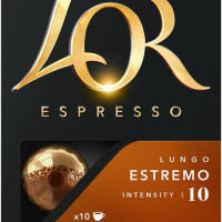 Кофе в алюминиевых капсулах L'or Espresso Lungo Estremo, для системы Nespresso, 10 шт