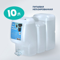 Вода питьевая Ozon fresh, негазированная, с краником 10 л