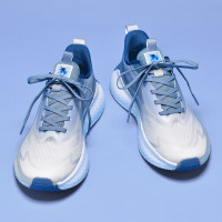 純原外貿男鞋情侶款舒適冰絲網面運動潮鞋百搭爆米花軟底純色跑鞋