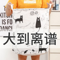 家用脏衣篮篓折叠超大玩具筐收纳桶防水束口搬家放棉衣柜被收纳箱
