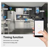 Умный выключатель «сделай сам», водонепроницаемый переключатель с поддержкой Wi-Fi, голосовое управление, функция таймера/обратного отсчета