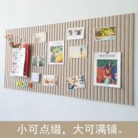 ins北欧风格毛毡墙贴自粘幼儿园作品展示板软木板照片墙贴公告栏