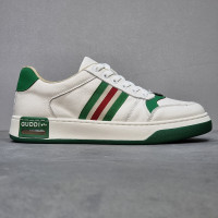 商場撤櫃品牌剪標真皮男鞋超值撿漏青年復古潮流百搭透氣休閒板鞋