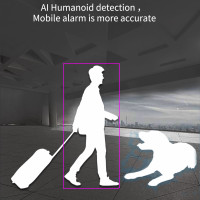 8 МП 4K Водонепроницаемая наружная Wi-Fi камера с 5-кратным увеличением PTZ скоростная купольная камера ИИ датчик присутствия CCTV IP-камера