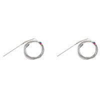 2 шт./10 футов Зонд из нержавеющей стали типа K Датчики термопары высокой температуры