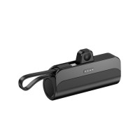 Компактный карманный внешний аккумулятор емкостью 5000 мАч