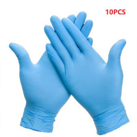 Одноразовые составные нитриловые перчатки с хорошей герметичностью и подолом, удобные нитриловые перчатки
