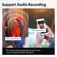 IP-камера ANNKE 4K UHD IK10 Vandal-Poof PoE для помещений и улицы, камера видеонаблюдения с записью звука