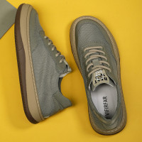 歪頭網紅小醜鞋男夏季新款網鞋透氣百搭2023新款休閒板鞋醜萌鞋男