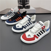 韓版潮流低幫休閒網面透氣夏季新品男士大頭鞋時尚百搭繫帶老爹鞋