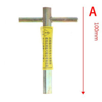 1 шт. треугольный ключ для лифта расширенного типа 100/200/300 мм/Профессиональный треугольный ключ/треугольный ключ для лифта