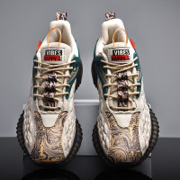 國風男鞋真恩椰子網紅超火ins增高莆田夏季透氣減震跑步運動潮鞋