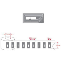 10 шт., NFC-наклейка NTAG213, ISO 14443A, 13,56 МГц, программатор RFID, универсальный чип