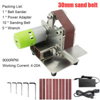 Мини-электрический ленточный шлифовальный станок