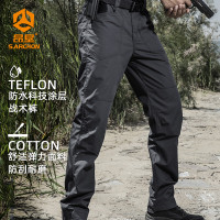 昂墾迅閃戰術褲男彈力透氣軍迷戶外運動工裝褲直筒戰術作訓四季褲