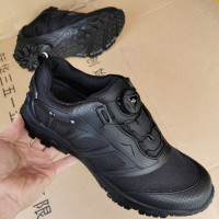 新式正品訓練鞋男快速自動扣戶外運動跑步戰術鞋登山執勤訓練鞋