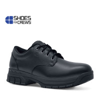 Shoes for Crews高品質繫帶牛皮防砸防滑電絕緣安全防護鞋78334
