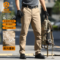 戶外通勤戰術褲耐磨防污防水休閒褲戶外男士秋冬飛行員修身長褲男