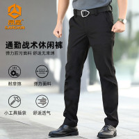 昂墾戰術褲男耐磨防污防水飛行員休閒褲戶外男士秋冬修身氣質長褲