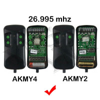 ALLMATIC Remote Control Cloning 26.995MHz 27.120MHz 30.875MHz 40.685MHz ALLMATIC AKMY2 AKMY4 AKMY2R Garage Gate Remote Control