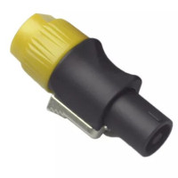 10 шт./лот 4-контактный 4-контактный разъем NL4FC, разъем Ом, переходник для аудиокабеля динамика, 4-контактный переходник, Женский Разъем, аксессуары