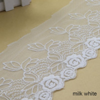 Хлопковая кружевная ткань, ширина в ассортименте