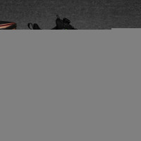 絕影超輕跑步鞋免繫帶夏季網面透氣爆米花減震初中生旋鈕釦運動鞋