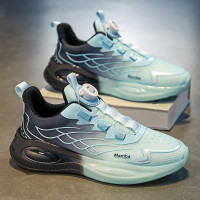 男鞋夏季透氣運動跑步增高旋轉扣青少年莆田休閒潮鞋春秋2023新款