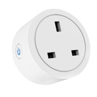 Умная розетка Zigbee с вилкой Стандарта Великобритании, 20 А, домашнее управление монитором питания, «сделай сам», умная Голосовая розетка, адаптер питания, время автономной работы, Aleax J2B4