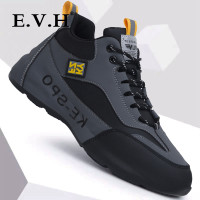 男鞋秋季2023新款韓版百搭運動休閒鞋冬季透氣防滑厚底鞋子男潮鞋