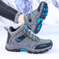 春季工地鞋子男款防水工作勞保男鞋戶外運動防滑大尺碼登山男士潮鞋