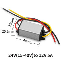 Понижающий преобразователь постоянного тока от 24 В до 12 В