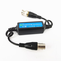 HD-TVI CVI AHD CVBS заземляющий кольцевой изолятор видео Balun коаксиальный BNC Male для камеры